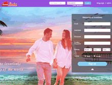 Tablet Screenshot of loverlinks.com